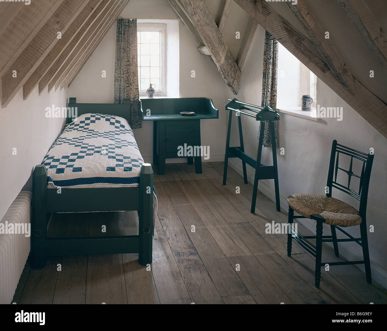 Kelmscott Bedroom Stock Photo