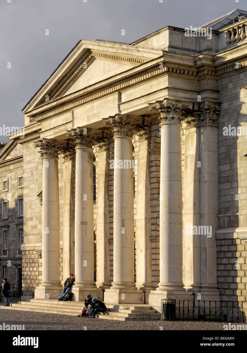 Trinity College Chapel Dublin Stock Photo