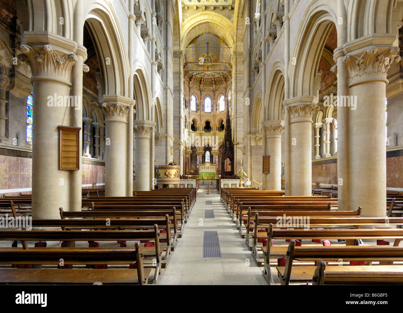 St Finn Barres Cathedral Cork Stock Photo