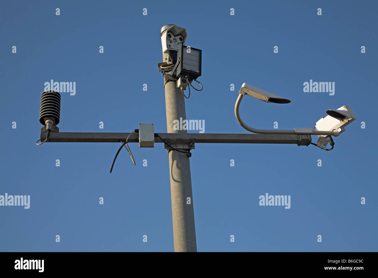 Automatic weather centre to collect information about driving