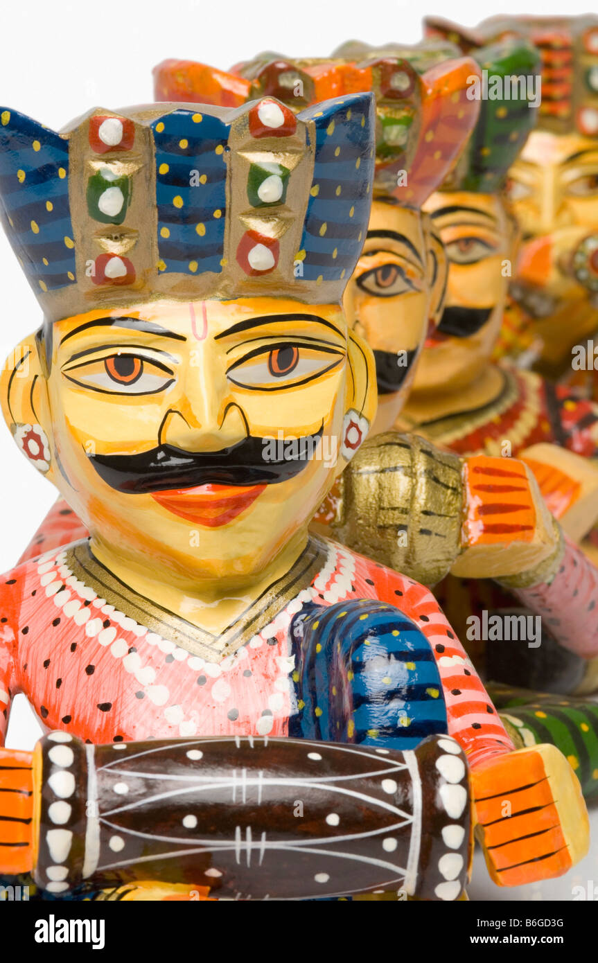 Closeup of male figurines Stock Photo Alamy