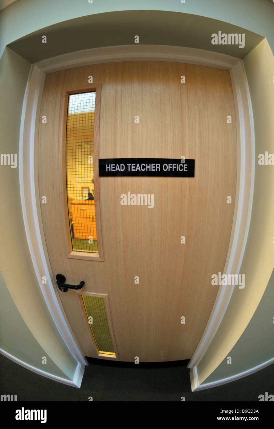 Head teacher’s office, Britain, UK Stock Photo