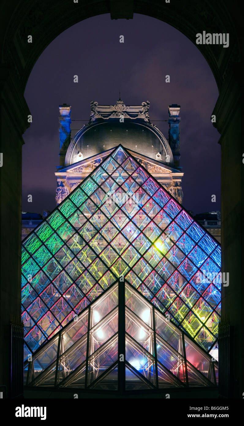 Louvre Museum Stock Photo