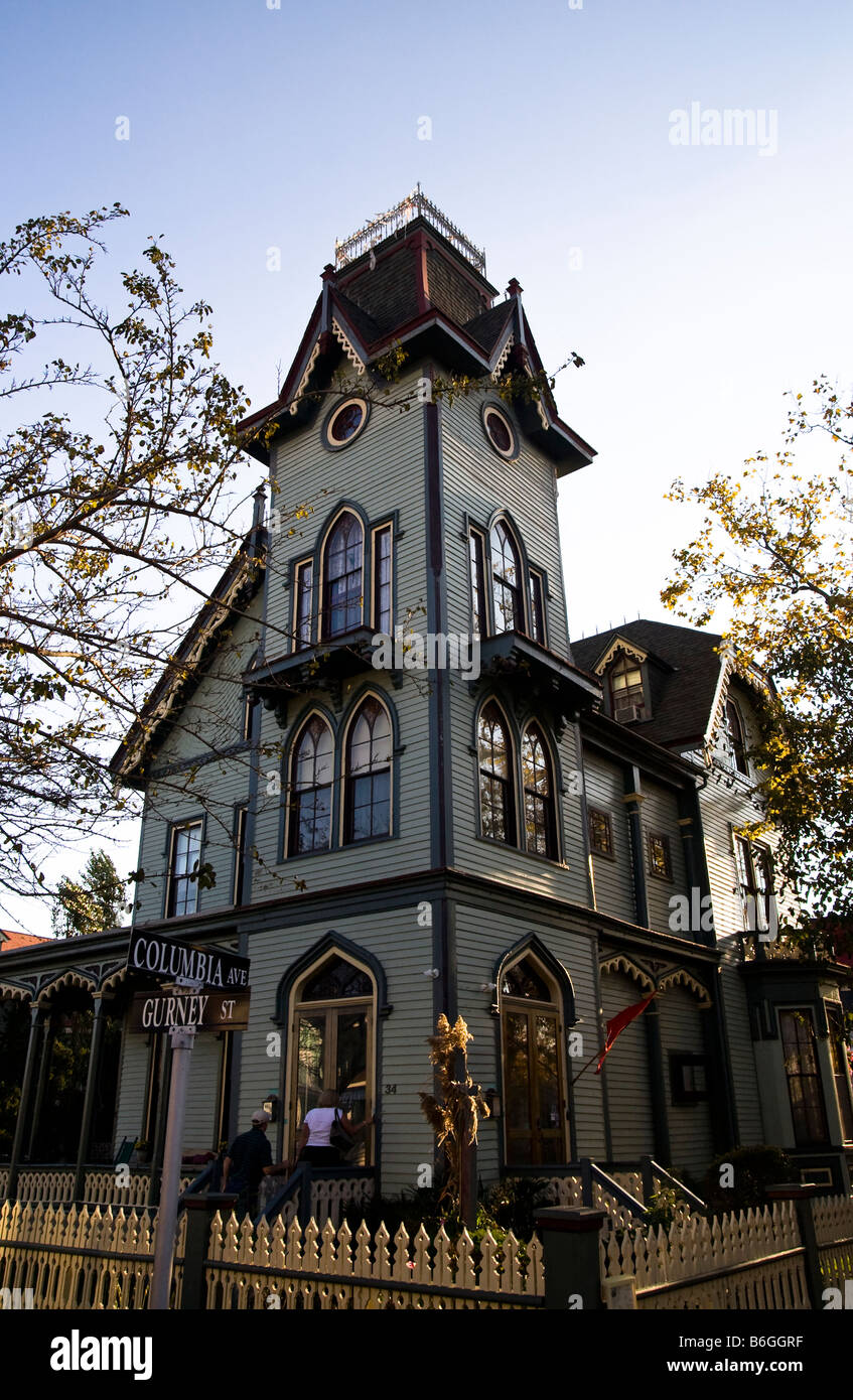 A Victorian Bed and Breakfast In Cape May, New Jersey Stock Photo Alamy