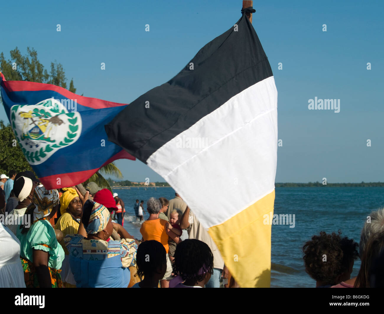 Flags Being Waved High Resolution Stock Photography and Images - Alamy