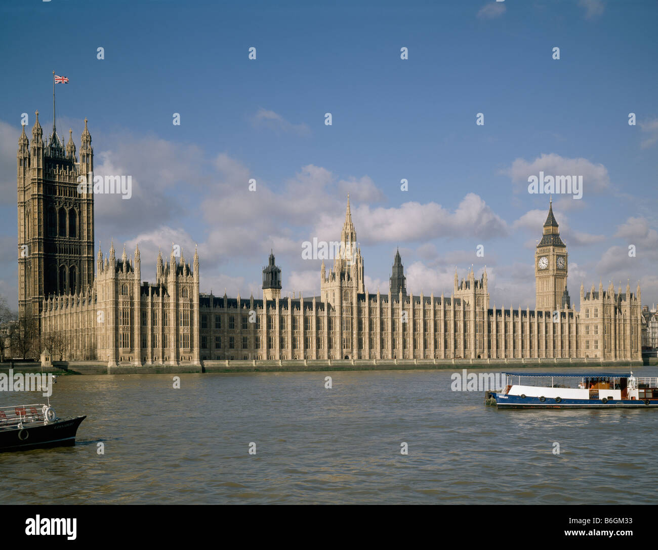 Houses of Parliament Palace of Westminster London Stock Photo