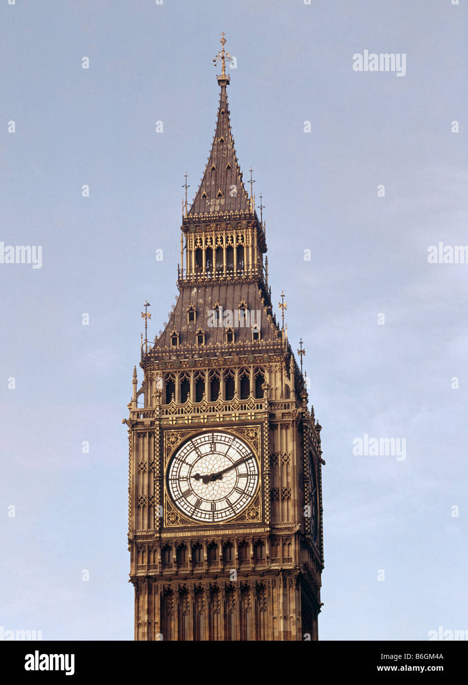 Big Ben Clock, the Palace of Westminster Stock Photo