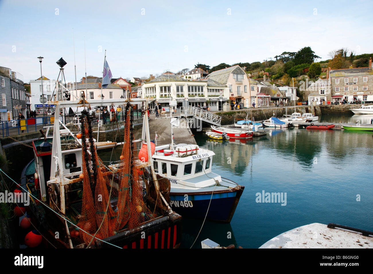 Old fishing boats padstow hi-res stock photography and images - Alamy