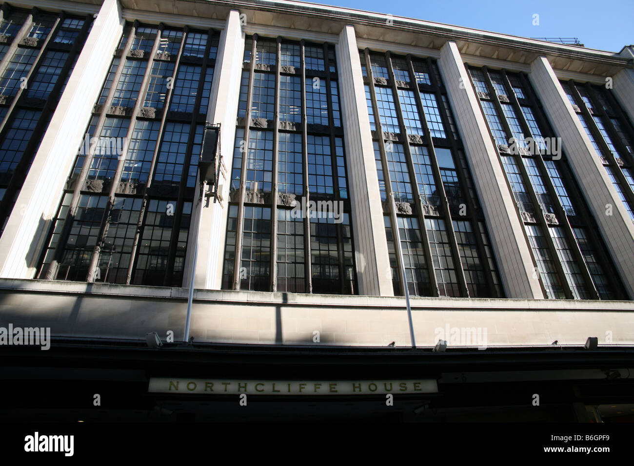 Northcliffe House, Kensington, London home of Mail group newspapers Stock Photo