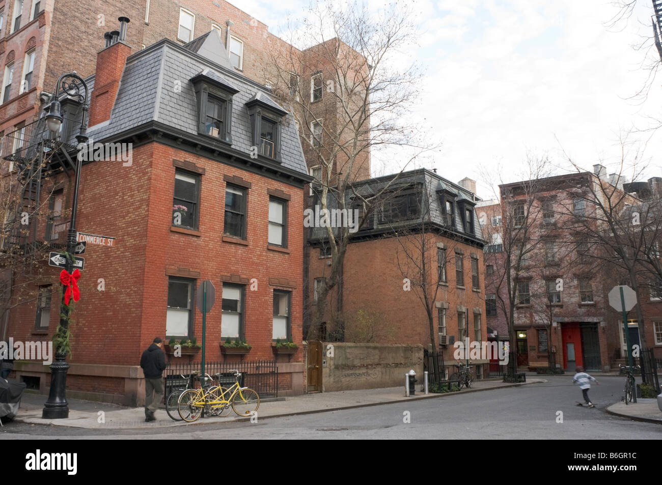 Grove street west village new york hires stock photography and images