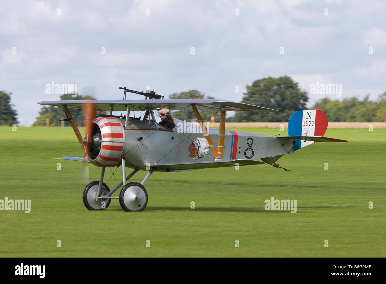 World War 1 aeroplane Stock Photo