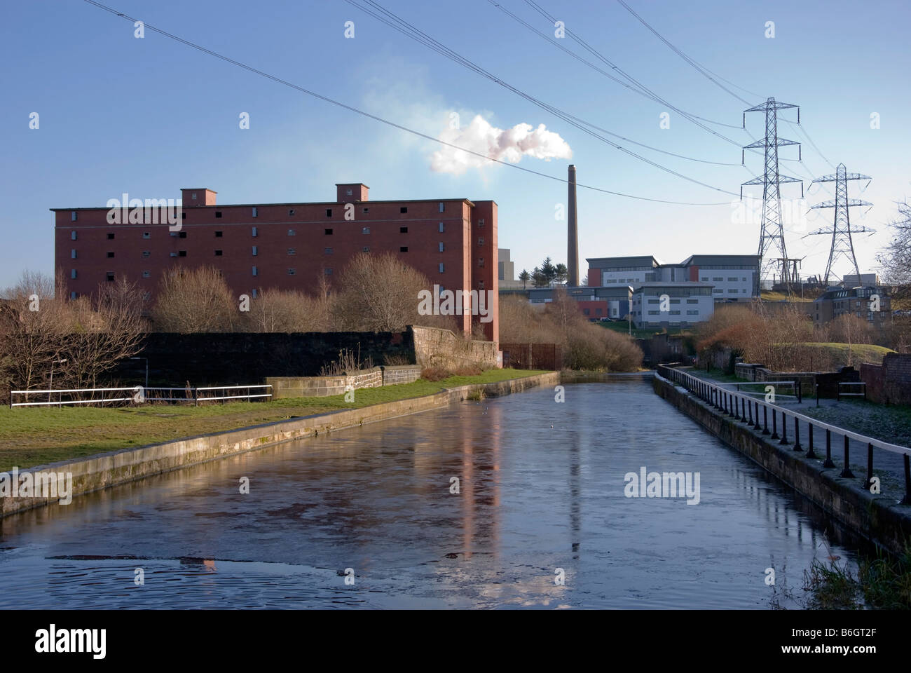 Forth & Clyde Canal Stock Photo