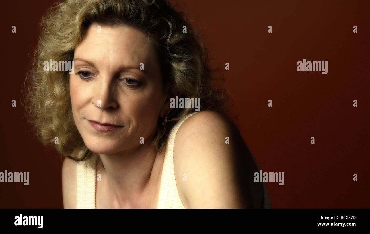 Attractive middle aged blonde woman hi-res stock photography and images ...