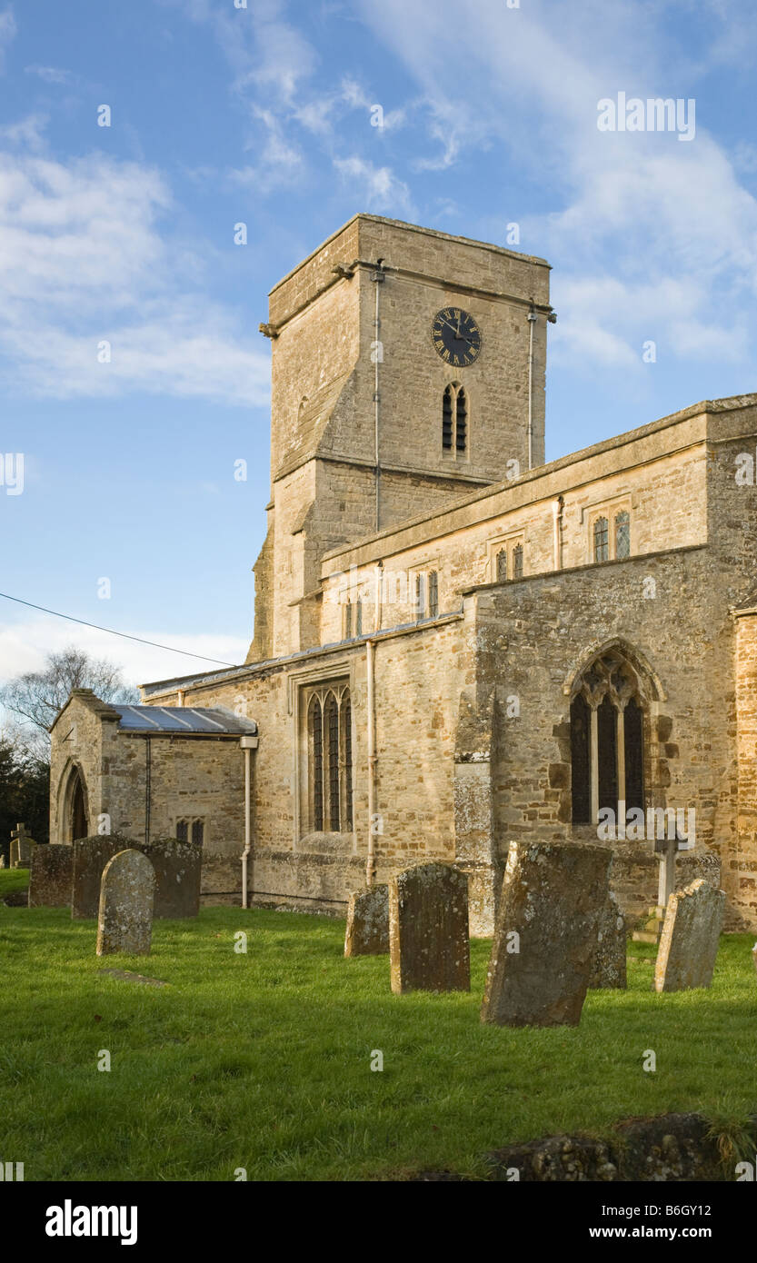 St Mary parish church Lower Heyford Oxfordshire England UK Stock Photo