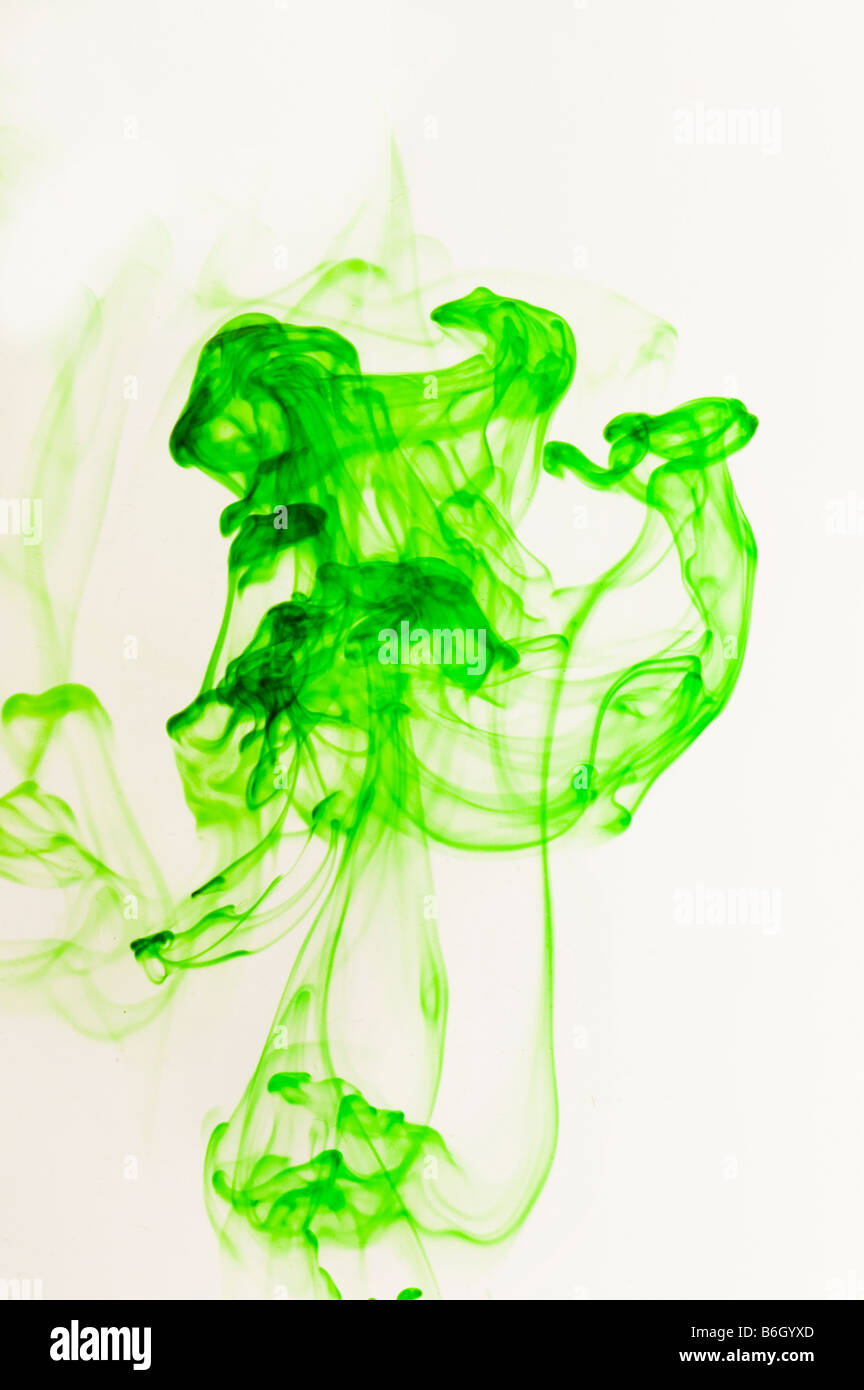 coloured food dye in water Stock Photo Alamy