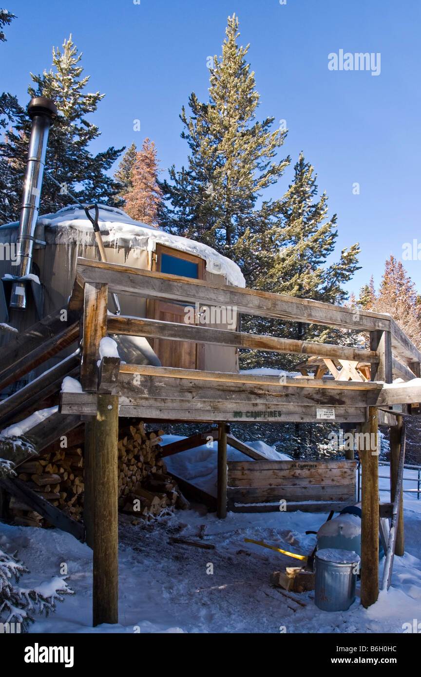 Grass Creek Yurt, Never Summer Nordic, Colorado State Forest, Gould