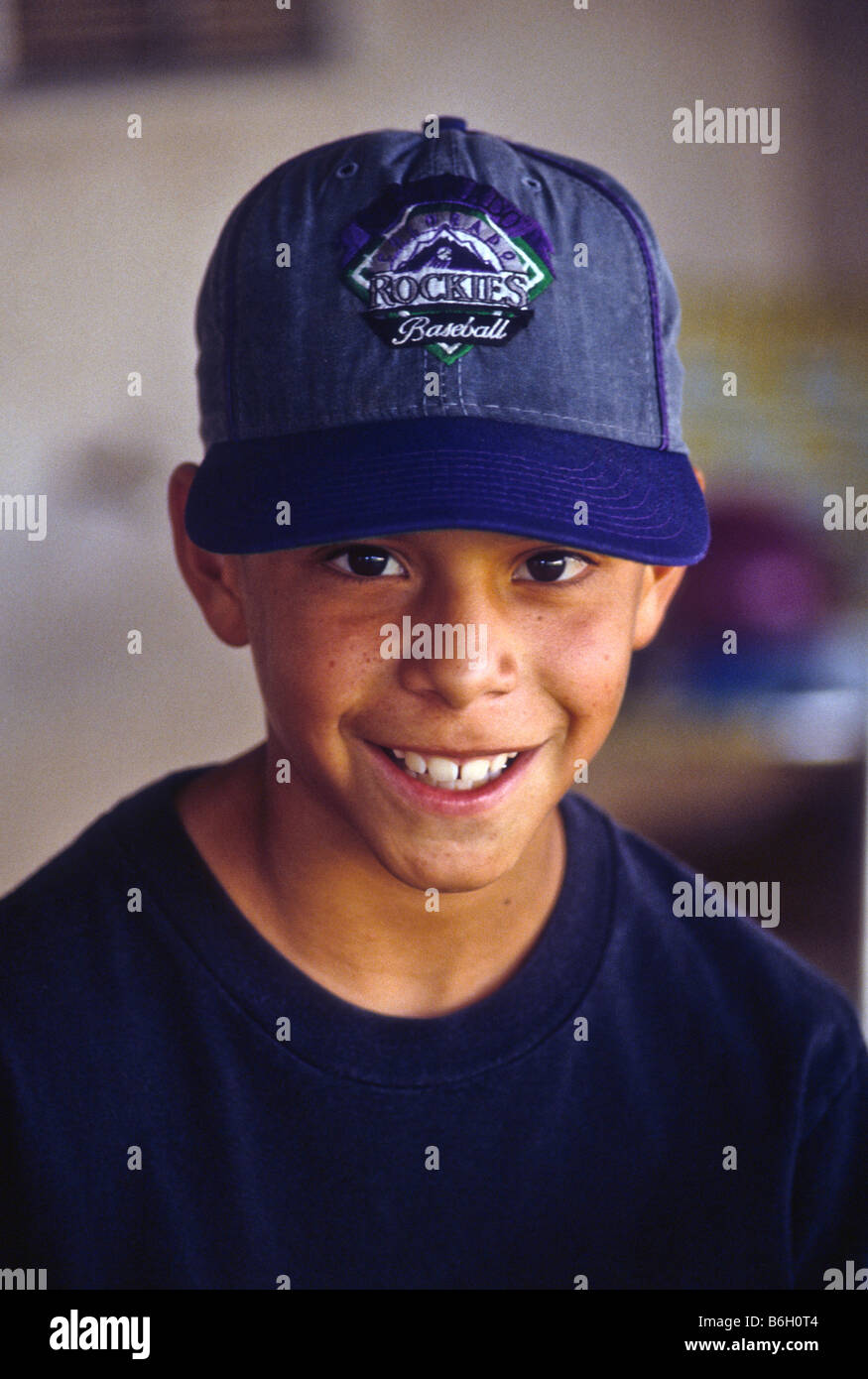 Boy with hotsell baseball cap