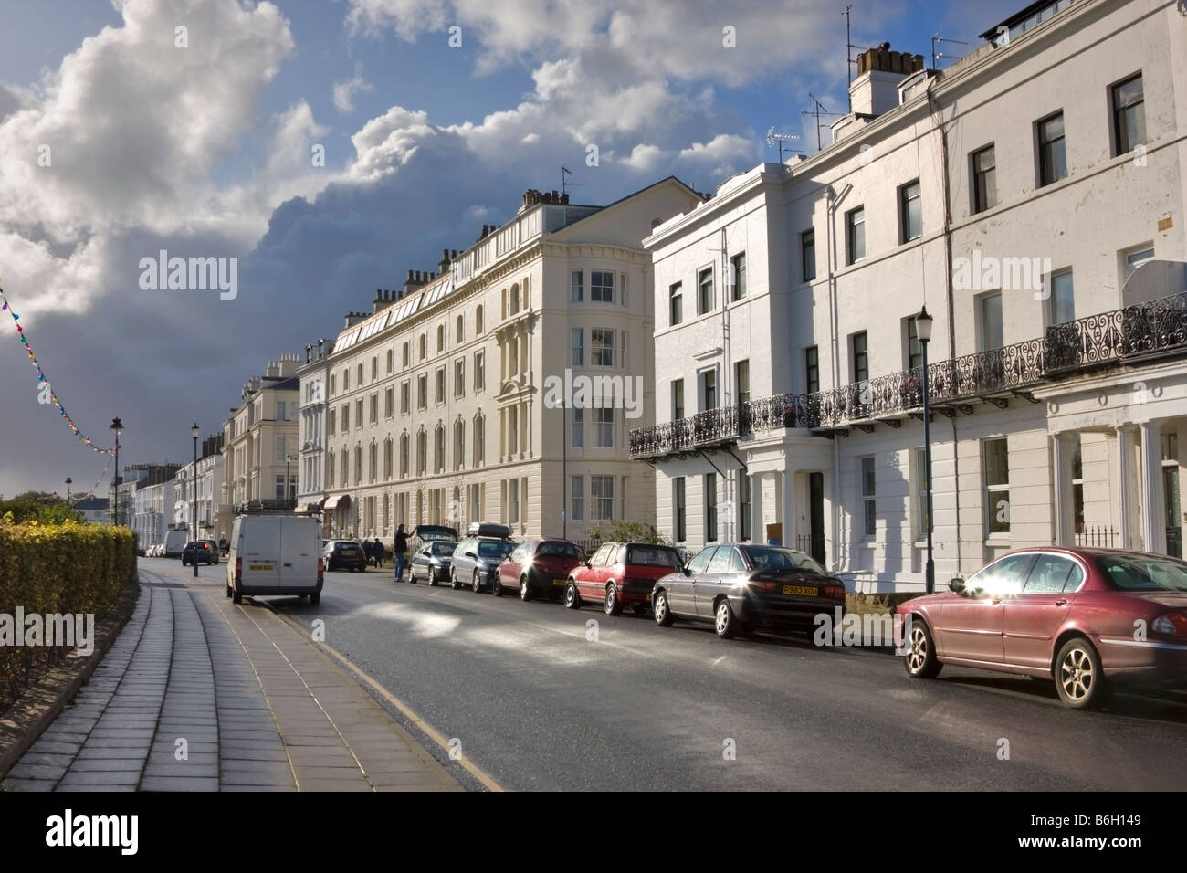 The Crescent, Filey, East Yorkshire Stock Photo Alamy