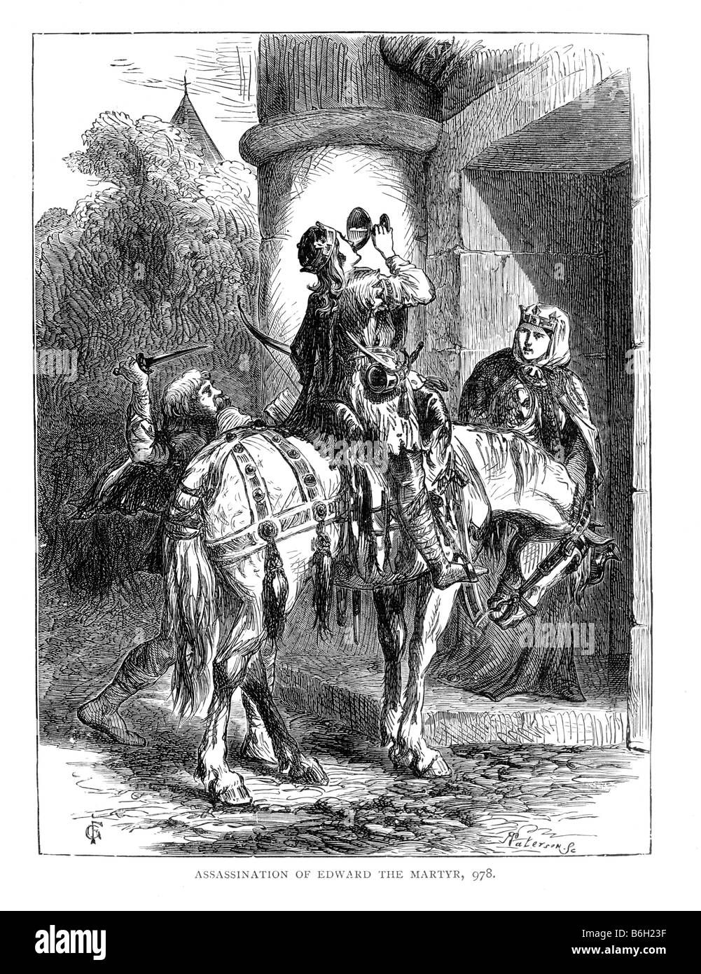 King edward ii of england murder hi-res stock photography and images ...