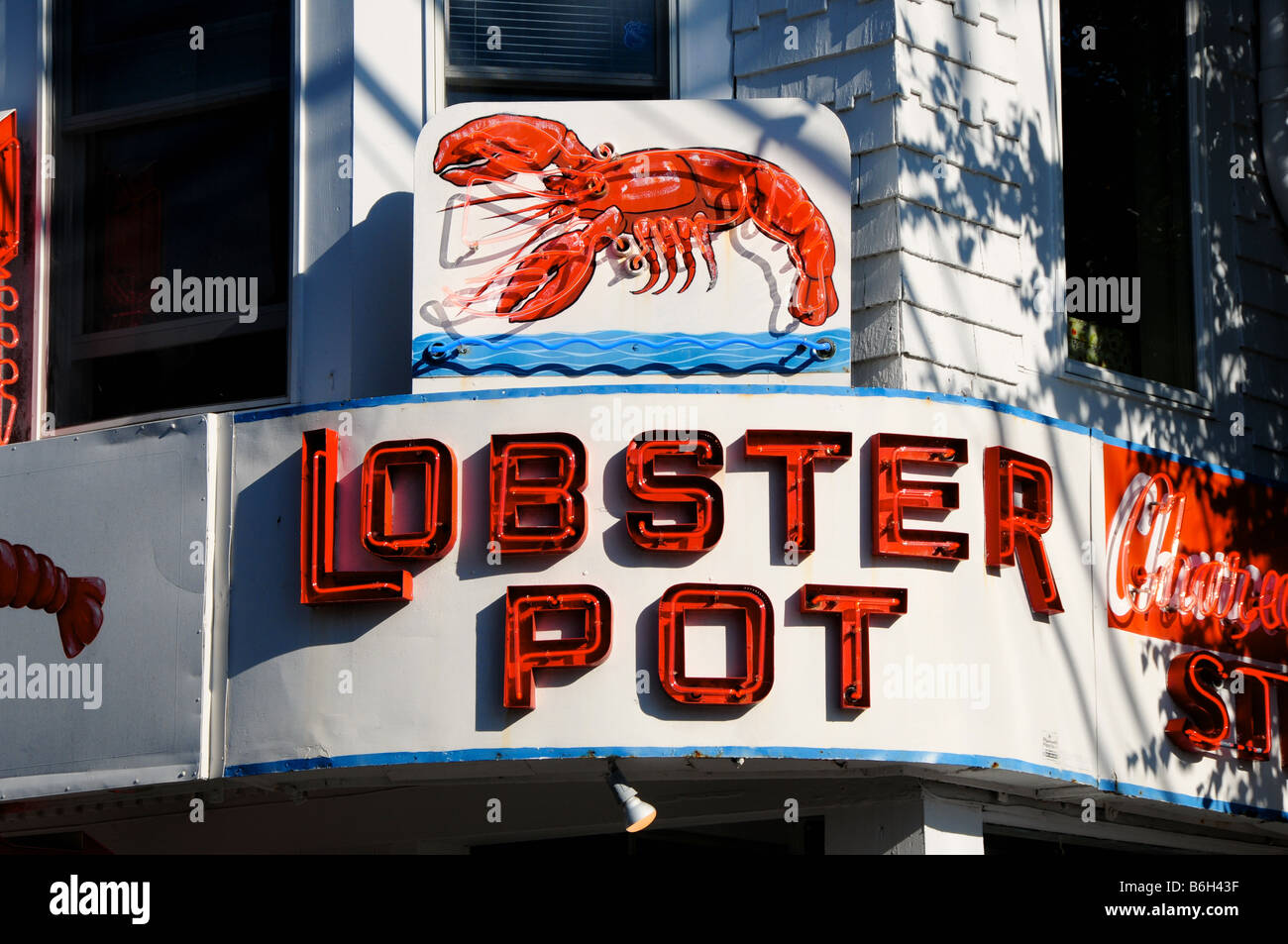 The Lobster Pot restaurant, Provincetown, Cape Cod, USA Stock Photo