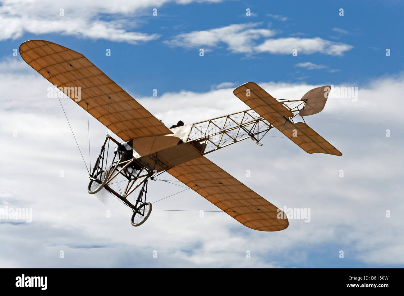 Vintage Bleriot XI Aircraft 1909 Stock Photo - Alamy