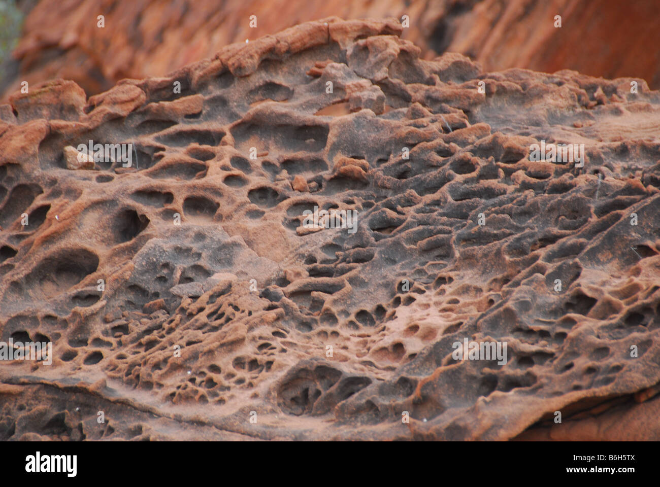 Rock erosion holes hi-res stock photography and images - Alamy