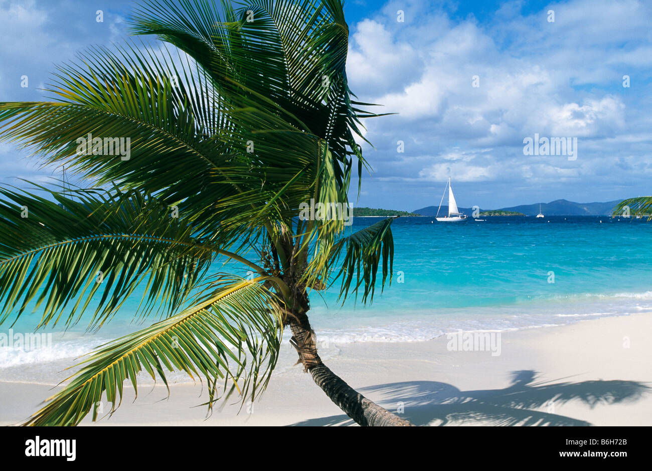 Solomon Bay St John Island US Virgin Islands Caribbean Stock Photo