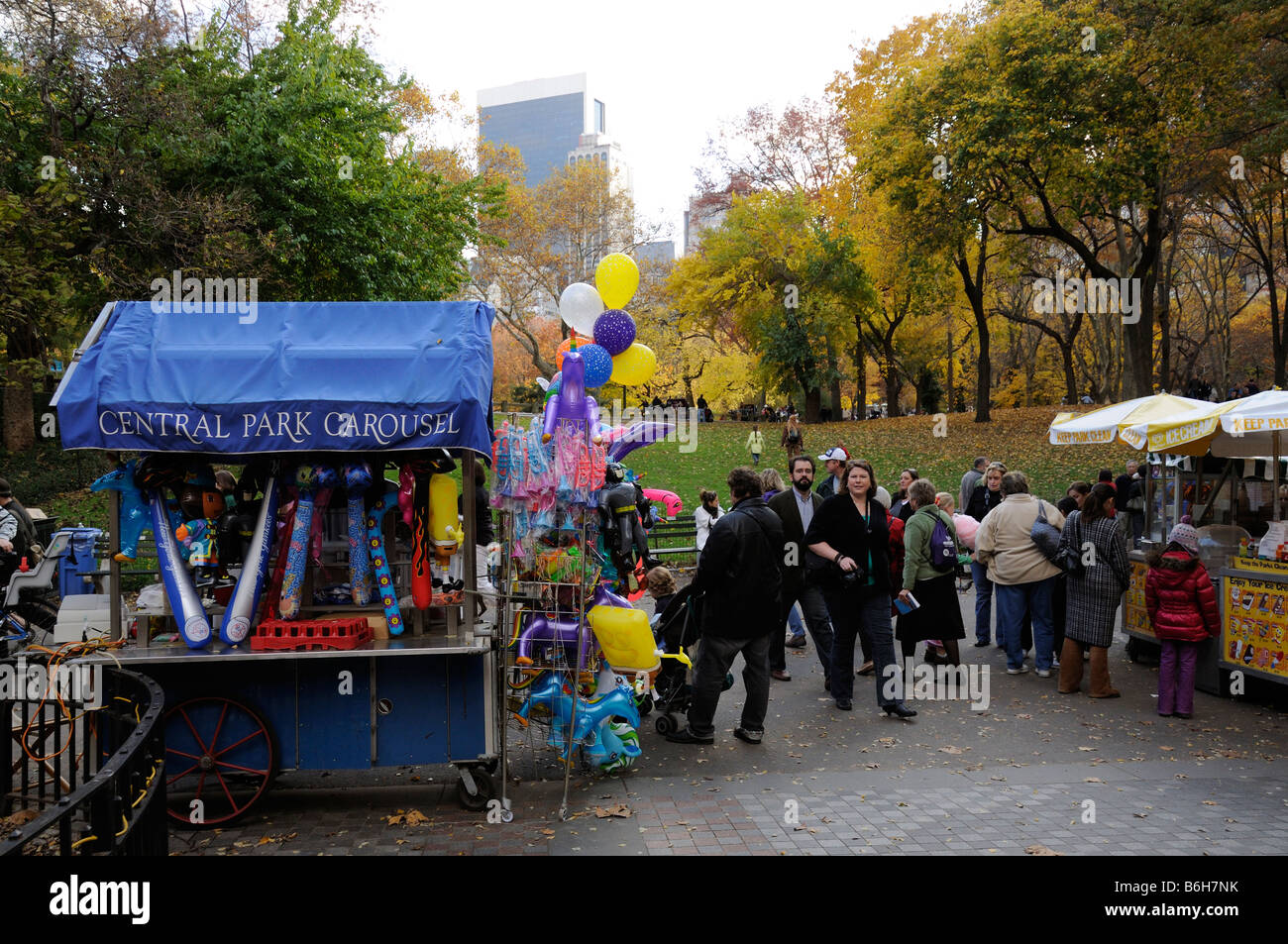 Central park carousel hi-res stock photography and images - Alamy