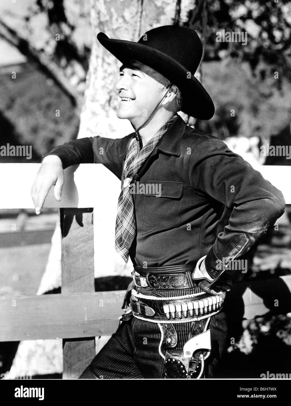 WILLIAM BOYD (Hopalong Cassidy) US Western film star Stock Photo
