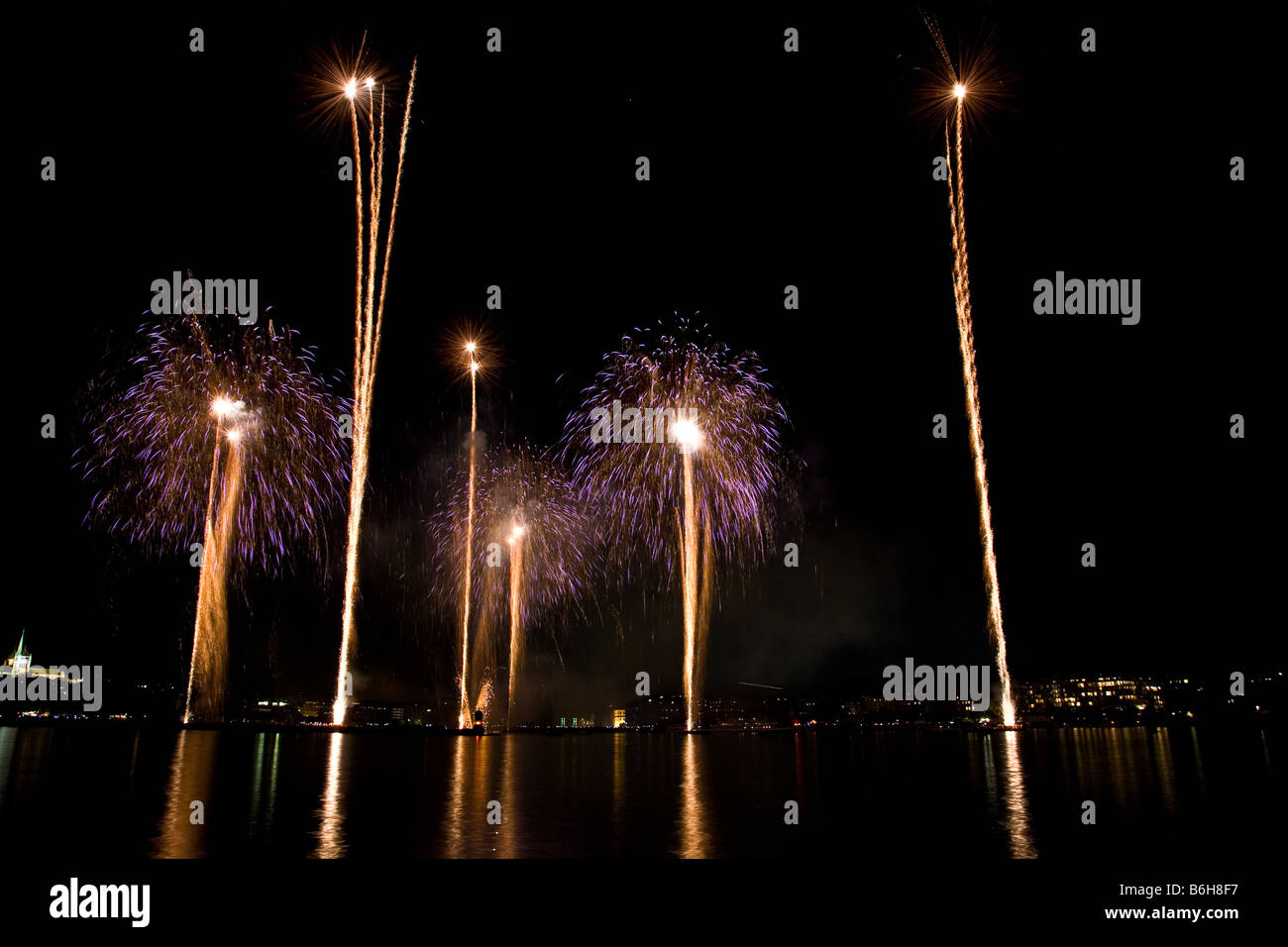 Leman fireworks hires stock photography and images Alamy
