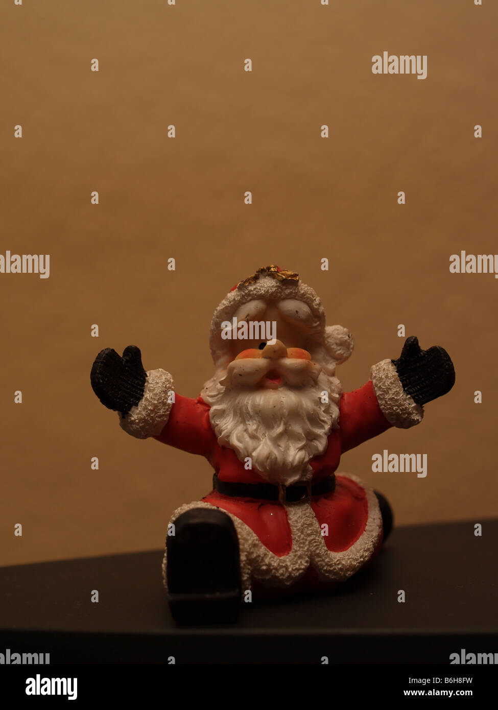 Santa Claus Figur Stock Photo