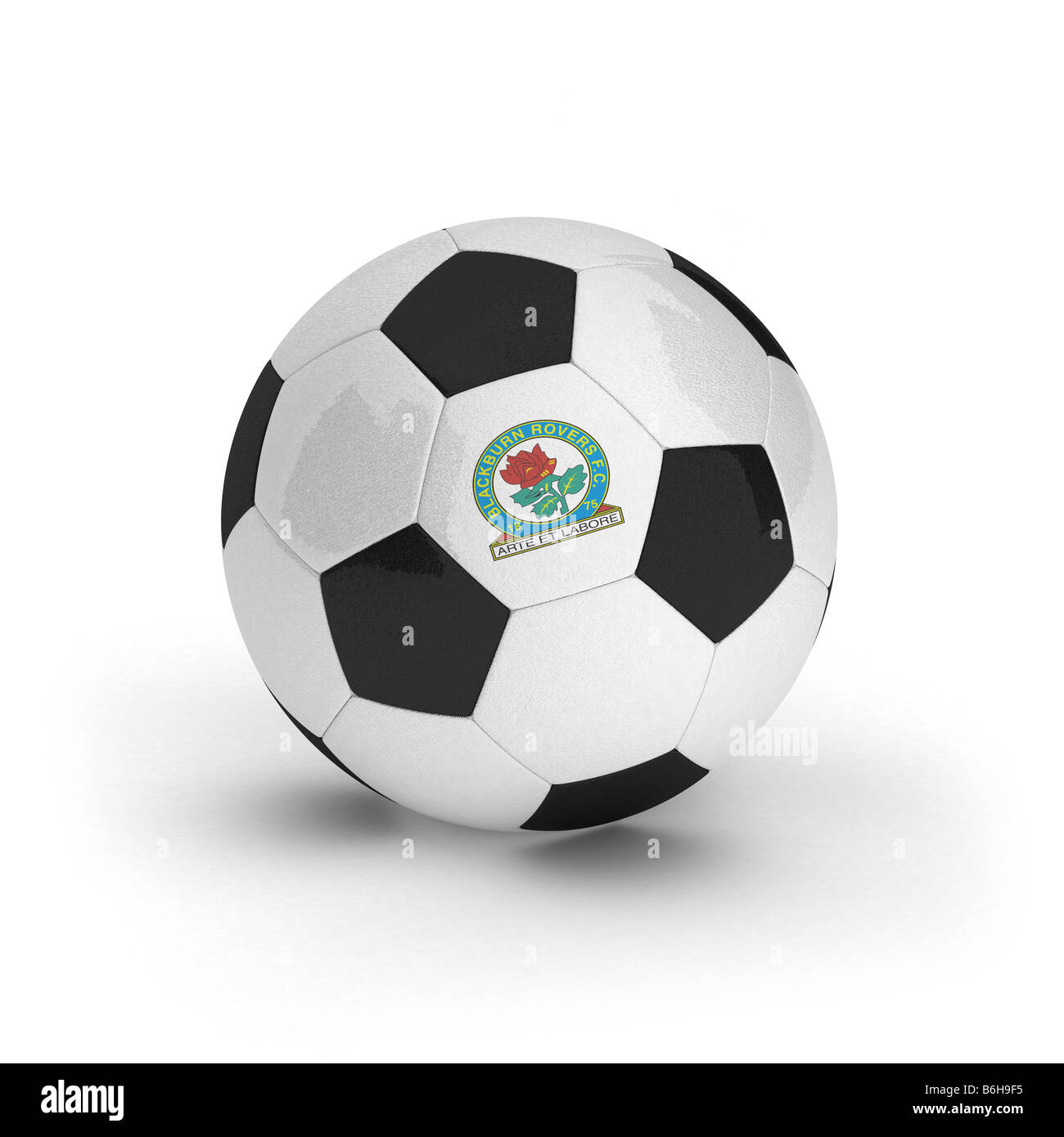 Blackburn Rovers Football Stock Photo