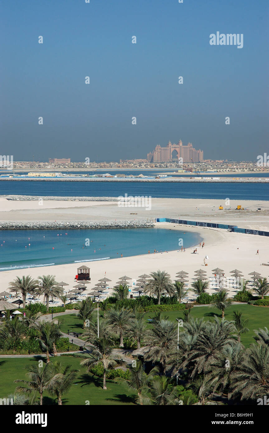 Atlantis Hotel, The Palm,Jumeirah,Dubai, United Arab Emirates, Arabian Gulf, Middle East Stock Photo