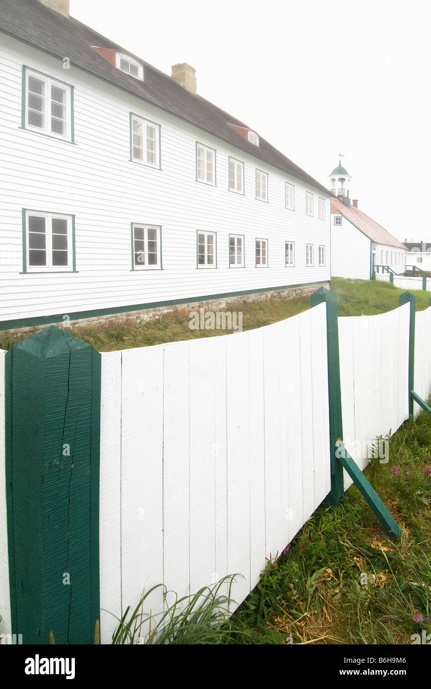 Hopedale village, Labrador, Canada Stock Photo Alamy
