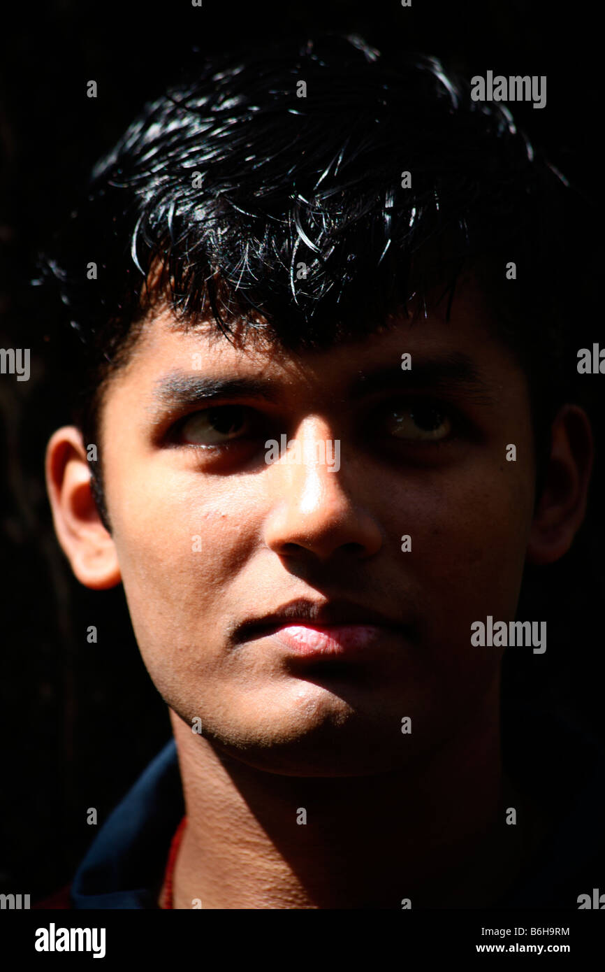 Indian male man hi-res stock photography and images - Alamy