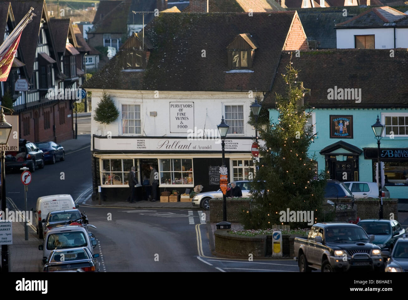 Arundel town centre christmas west hires stock photography and images Alamy