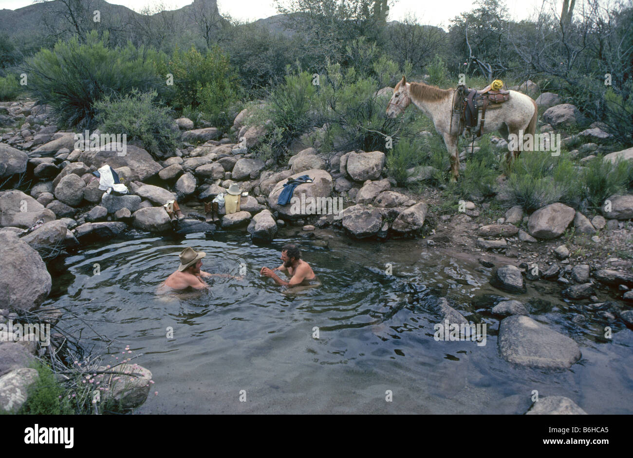 Cowboy bath hires stock photography and images Alamy