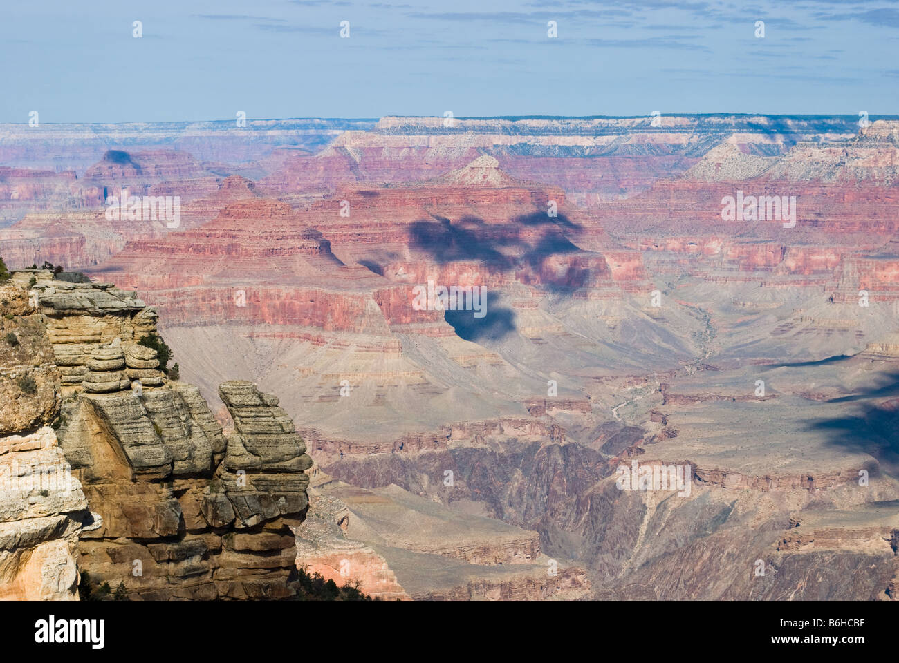 View from of the Grand Canyon south rim near Mather point Grand Canyon ...