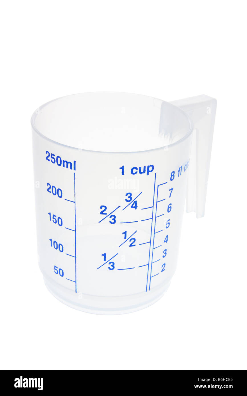 measuring cup, 2.5cup plastic - Whisk