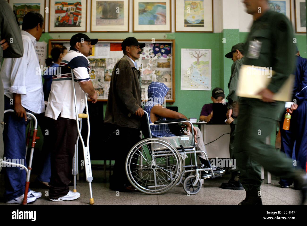 Venezuelan elections November 2008. Stock Photo