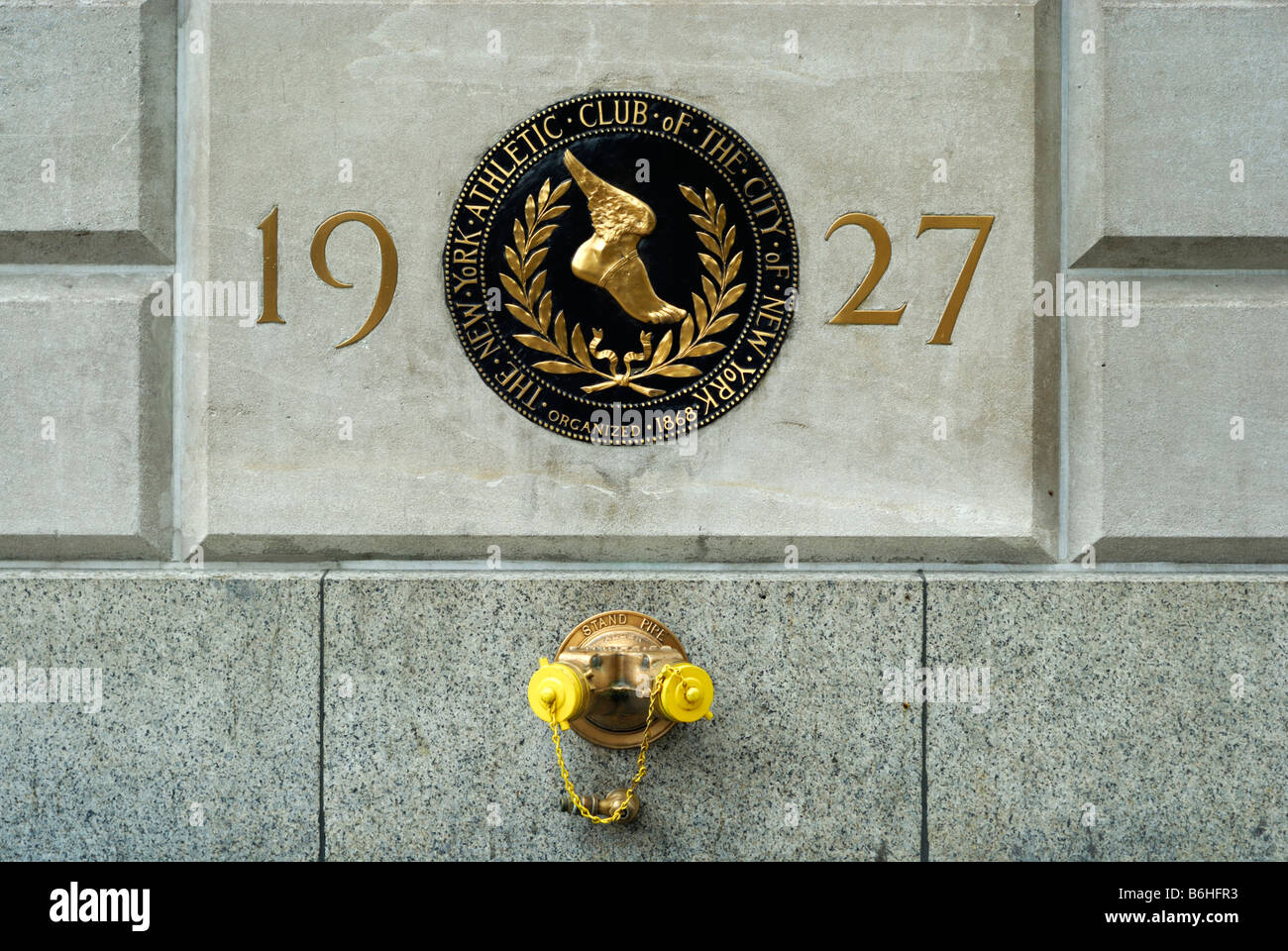 The new York Athletic club in New York City, USA Stock Photo