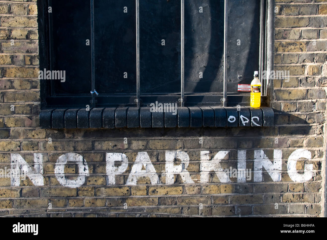 No Parking sign, Bethnal Green, London, UK Stock Photo