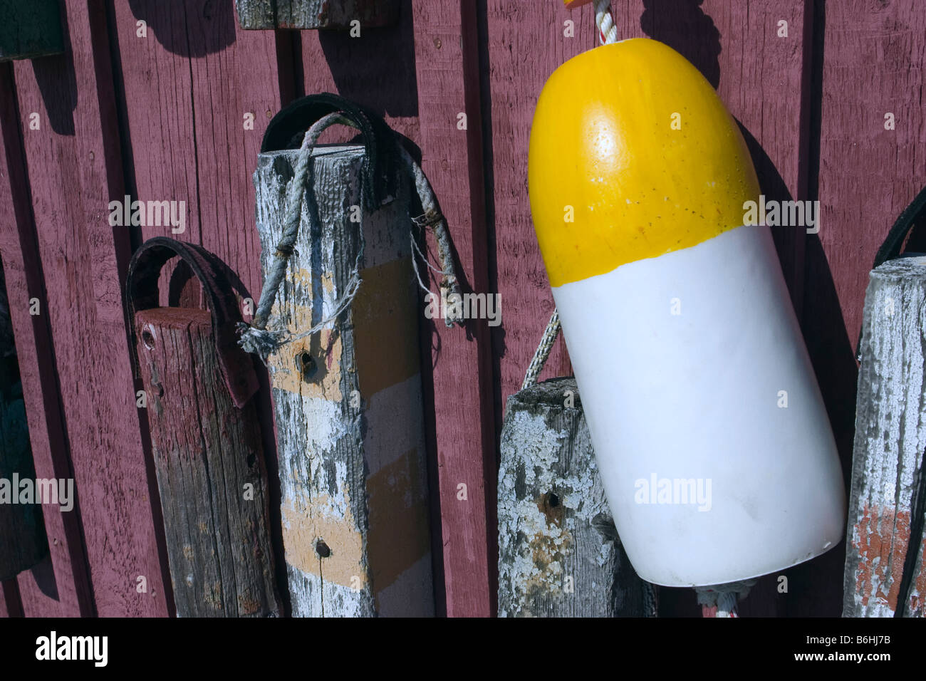 Fishing buoy markers hi-res stock photography and images - Alamy