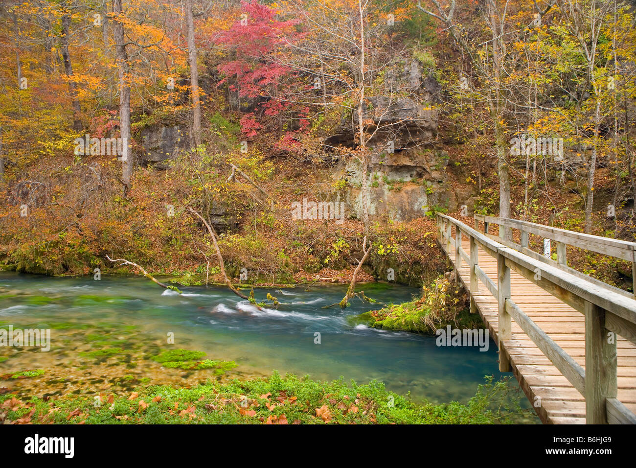 Alley Spring in Missouri Stock Photo Alamy