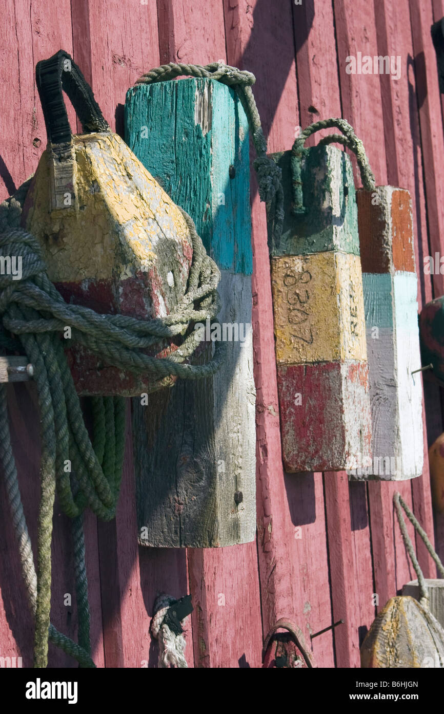 fishing buoy markers Stock Photo Alamy