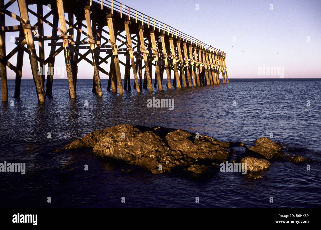 Jetty, Point Samson, Australia Stock Photo Alamy