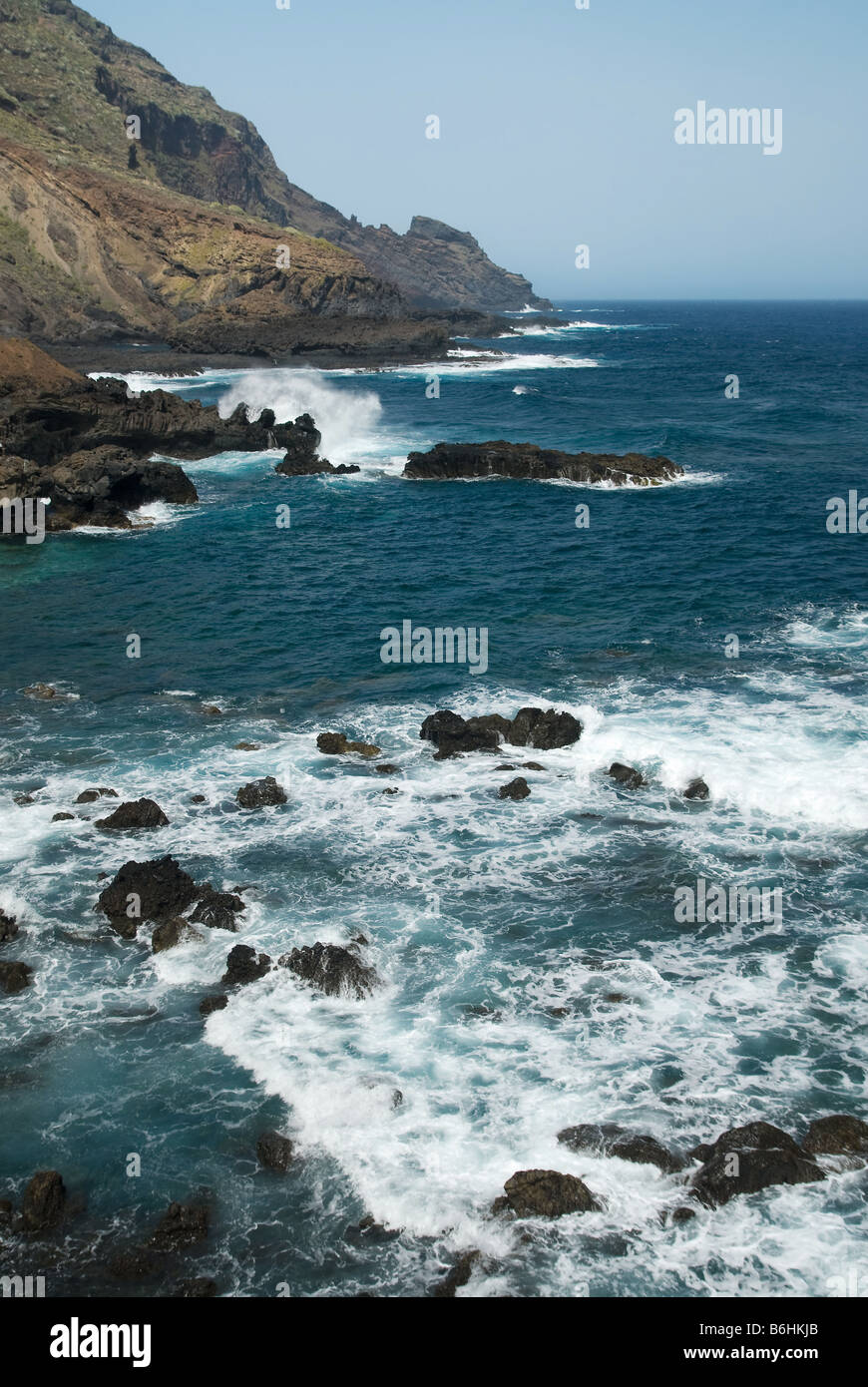 beautiful coast of La Palma Canary Islands Spain Stock Photo