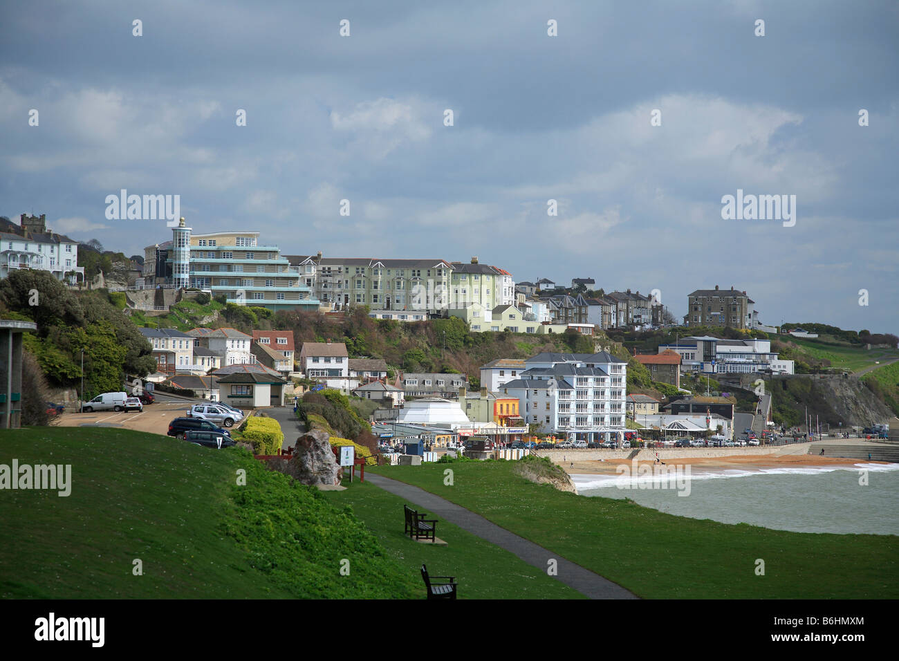 View of Ventnor on the Isle Of Wight Stock Photo Alamy