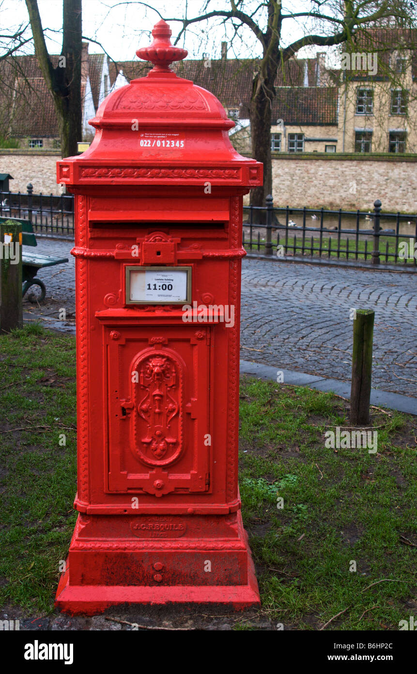Mail box bruges belgium hi-res stock photography and images - Alamy