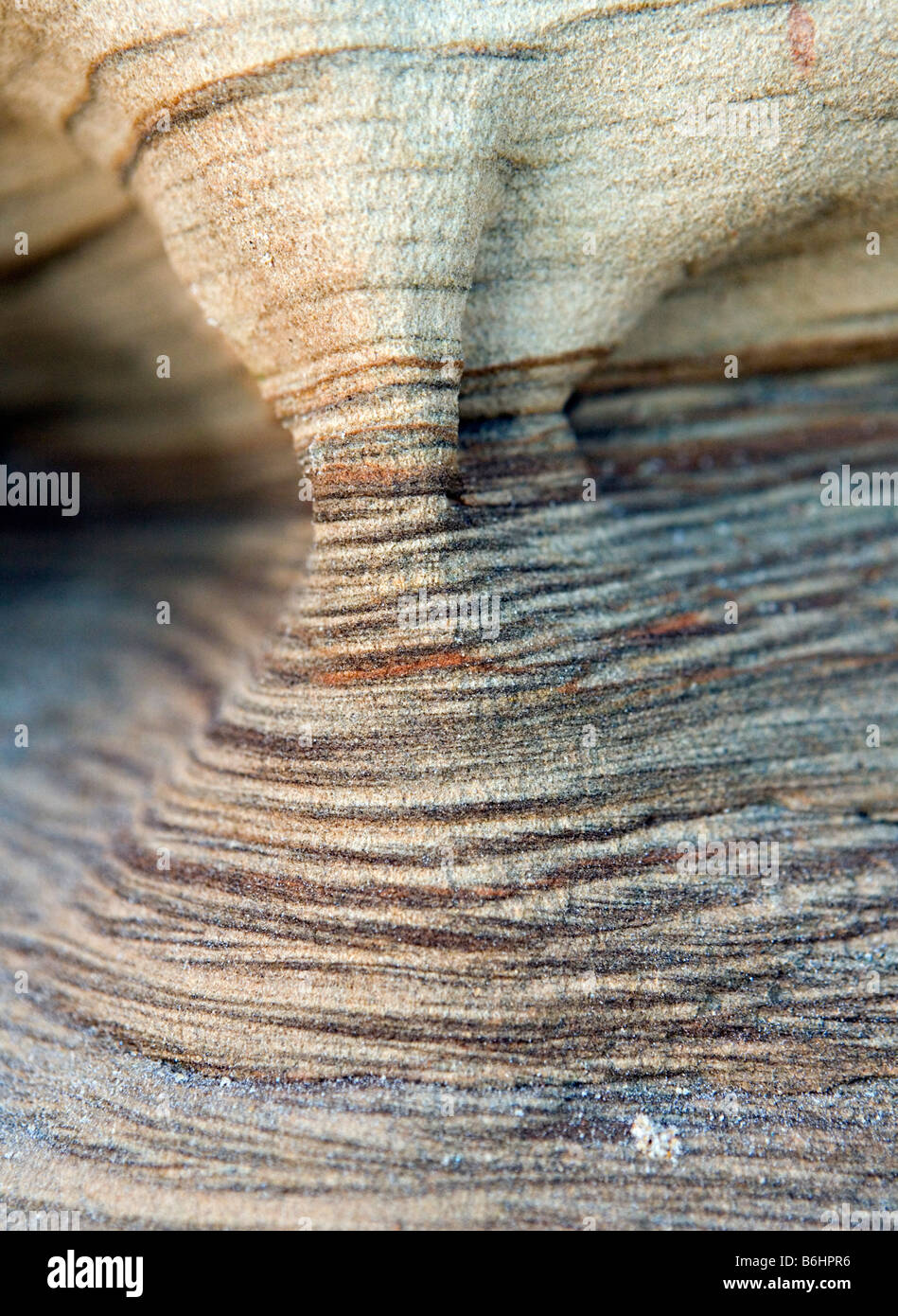 Natural erosion lines in sandstone hi-res stock photography and images ...